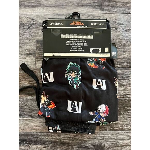 My Hero Academia Chibi Trio Pajama Pants (Lg) - Picture 4 of 4